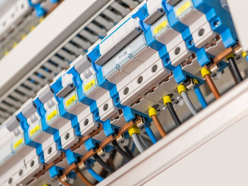 Residential Electric Breakers Panel